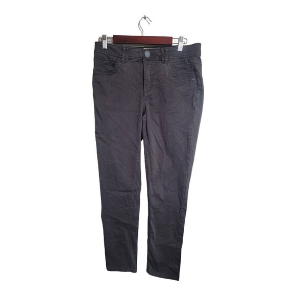 Democracy Jeans Womens 8 Brown Ab Technology Stretch Vacation Party Rock - Picture 1 of 10